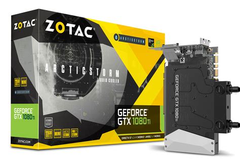 Zotac Announces Worlds Smallest Geforce Gtx 1080 Ti Arcticstorm Mini