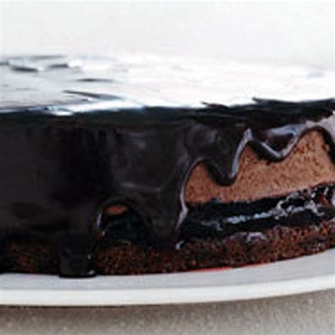 Sour Cherry Chocolate Mousse Cake Recipe Epicurious