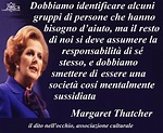 Margaret Thatcher – Il dito nell'occhio