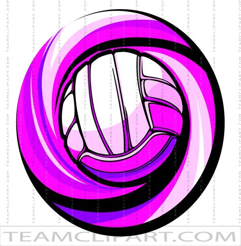Pink Volleyball Vector Art Clipart Images Ai  Eps Png
