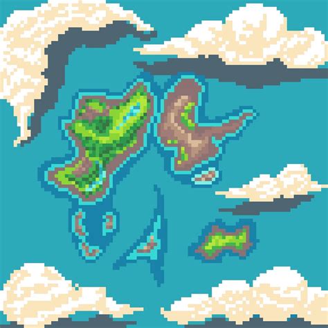 Pixel Lands Tropical Islands By Xeasadeyo123 On Deviantart