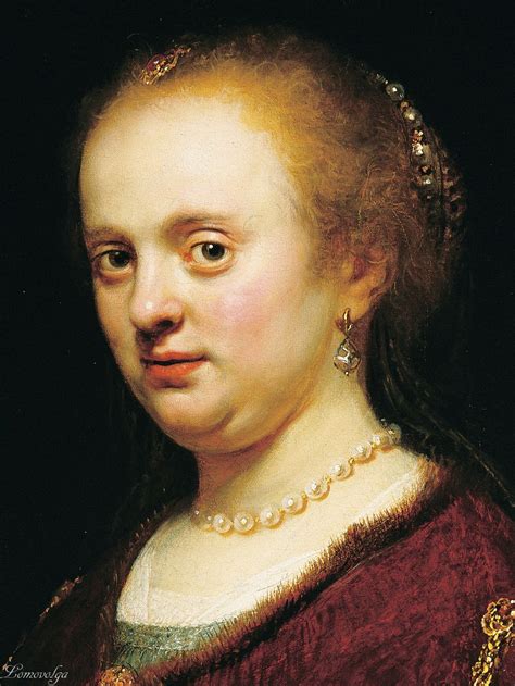 Portrait Of A Young Woman Retrato De Mujer Joven 1634 Rembrandt