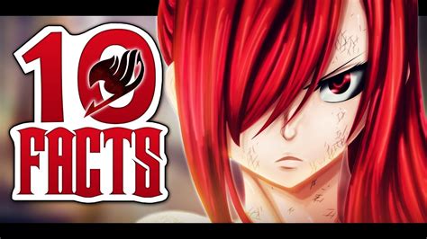 10 Facts About Erza Scarlet You Probably Should Know Fairy Tail Youtube