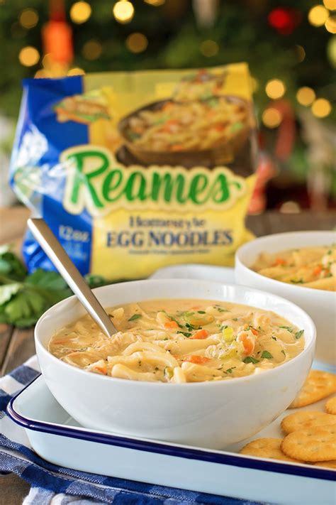 Narrow search to just reames frozen egg noodles in the title sorted by quality sort by rating or advanced search. Creamy Chicken Noodle Soup - Life Made Simple