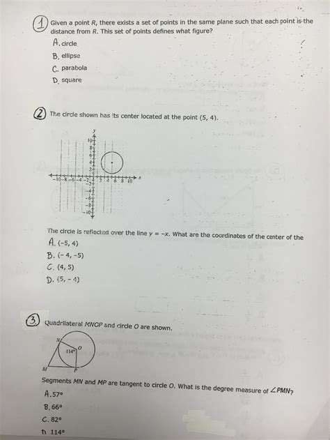 This exam was written for my honors geometry classes who had been . Honors Geometry - Mrs. Harris