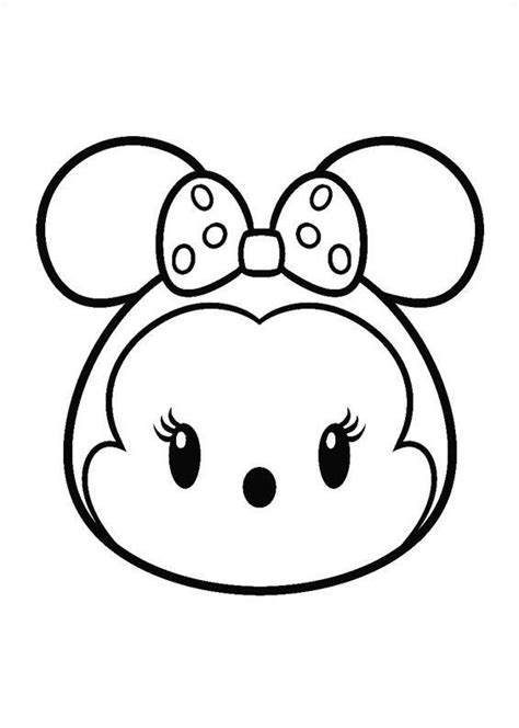 Disney tsum tsum mickey coloring pages black and white. Pin on Plastic fou