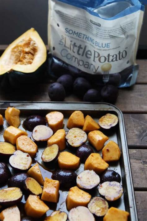 Sweet N Spicy Roasted Potato And Squash Recipe Leelalicious