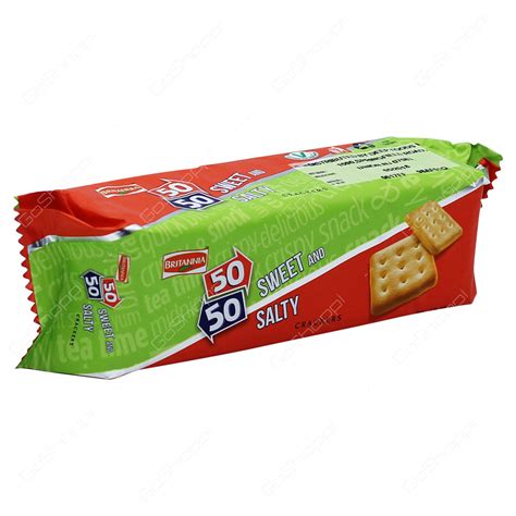 Britannia 50 50 Sweet And Salty Crackers 62g Buy Online