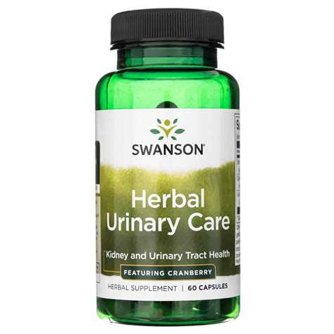 Swanson Herbal Urinary Care 60 Capsules Medpak