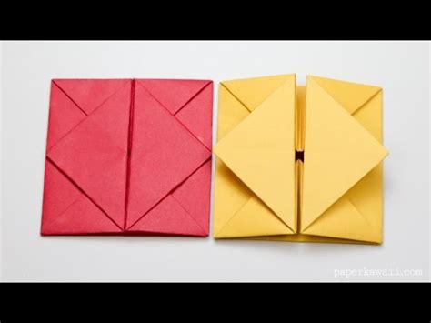 Easy Origami Envelope Origami Origami For Beginners