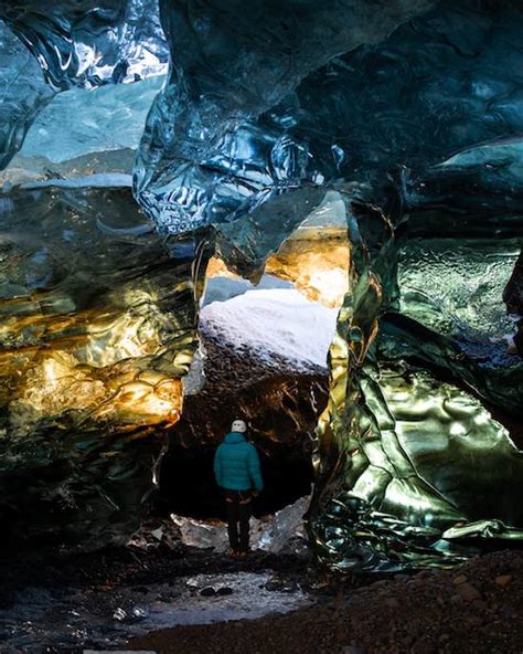 Check Out The Stunning Photos Of A Rare Moment When Ice Cave Is