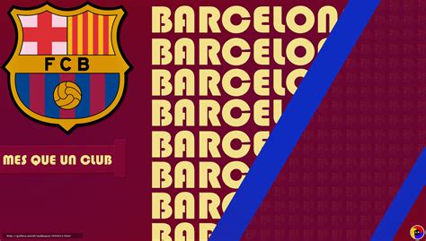 Download Wallpaper Fc Barcelona Barca Mes Que Un Club Football Free
