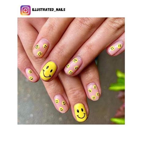 45 Smiley Face Nail Design Ideas For 2024 Nerd About Town