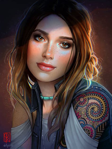 Commission Ella By Elymiart On DeviantArt Character Portraits Digital Art Girl Fantasy Girl
