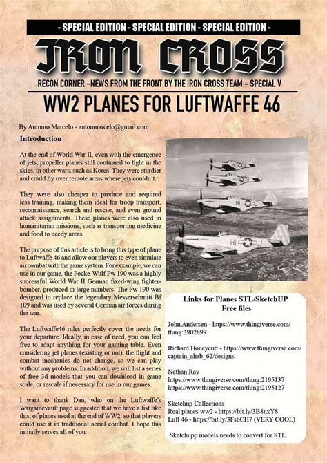 Ww2 Planes For Luftwaffe 46 Voxelhouse Iron Cross Hotwar