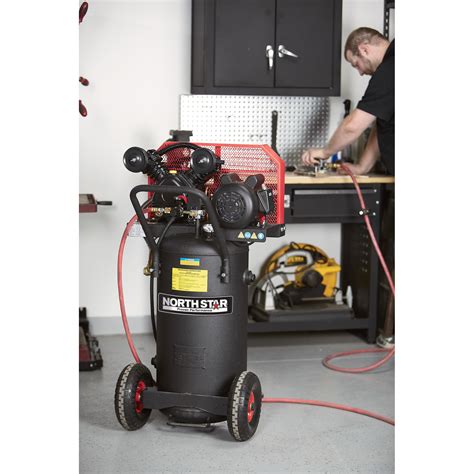 Northstar Single Stage Portable Electric Air Compressor — 2 Hp 20