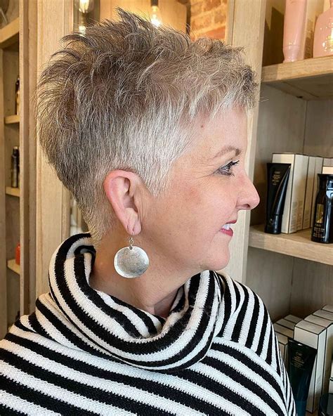 26 Short Spiky Haircuts For Women Over 60 With Sass Hairstyles Vip