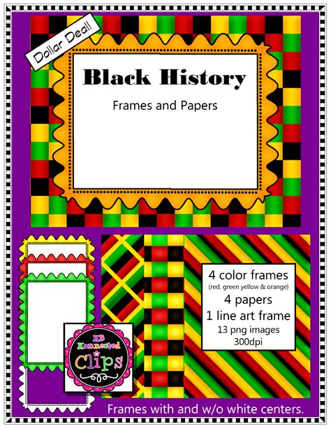 Black History Clip Art Borders 20 Free Cliparts Download Images On