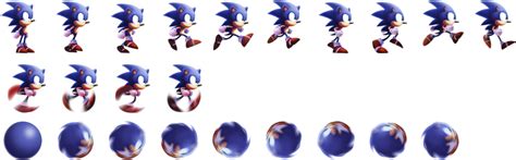 Download Hd Sonic Sonic Pixel Sprite Sheet Transparent Png Image Images