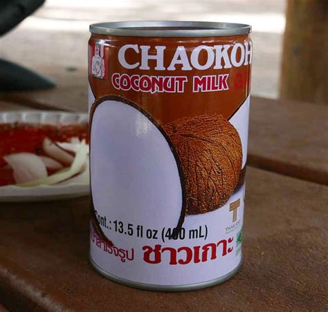 Thai Coconut Milk Chaokoh Brand Cans Importfood