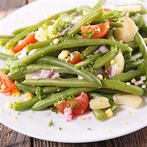 Recette Salade Express Haricots Verts Pommes De Terre Et Tomate