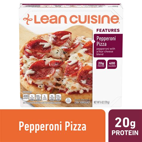 Lean Cuisine Features Pepperoni Frozen Pizza 6 Oz