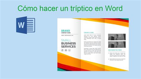 Como Se Hace Triptico En Word Charcot