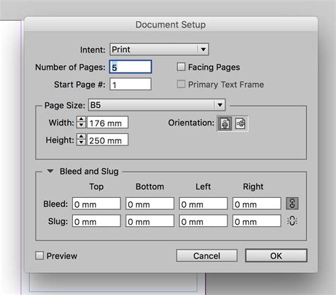Adobe Indesign How To Print B5 On A4 Paper