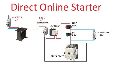 And is used to connect and build a circuit. Dol Starter Wiring Diagram 3 Phase Pdf