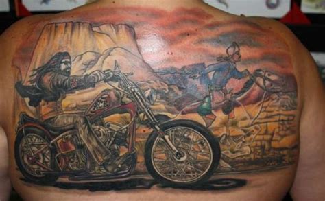 Kari barba ocean tattoos | ghost rider tattoo gallery. David Mann's Ghostrider tattoo