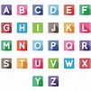 6 Best Images of Large Colored Letters Printable - Tie Dye Bubble ...