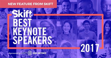 Best Keynote Speakers 2017 Skift