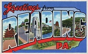 Reading, Pennsylvania - Vereinigte Staaten von Amerika / United States ...