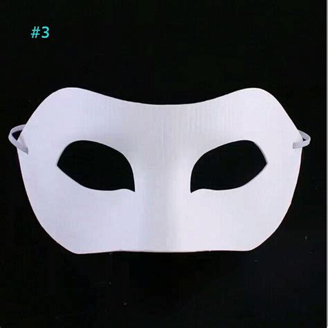 Wholesale 2000pcs White Plain Paper Mask With Elastic Diy Blank