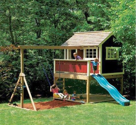 20 Jolly Good Ideas Of Luxurious Outdoor Playhouse