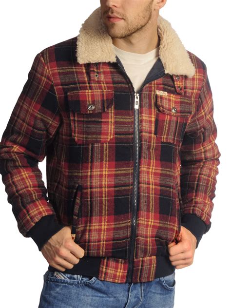 Plaid Sherpa Men Jacket Rugged Things To Wear Pinterest Man Jacket