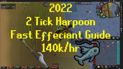 2022 2 Tick Harpoon Fishing Guide Osrs Youtube