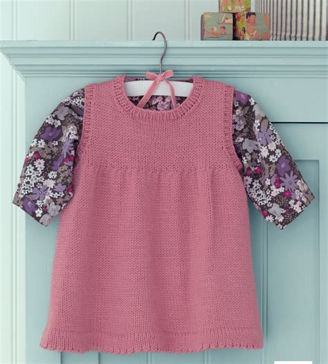 Childs Tunic Dress Knitting Patterns Lets Knit Magazine