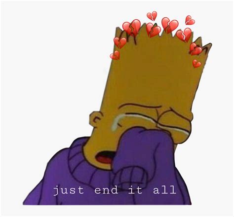 Bartholomew bart jojo simpson is a character of the simpsons, which has been both an inspiration and competitor to south park. #mood #kms #die #cry #sad #life #bart #simpsons - Sadness ...