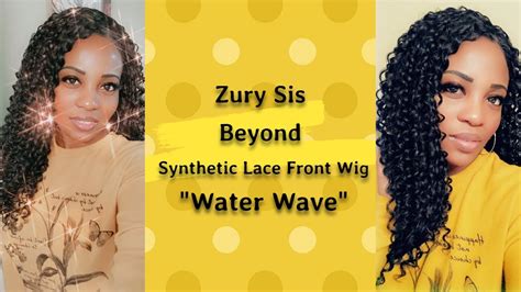 Zury Sis Beyond Synthetic Hair Lace Front Wig Water Wave Under 4000