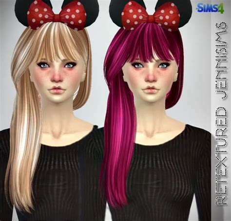 Jenni Sims Butterflysims 099132136 Hairstyles Retextured Sims 4 Hairs