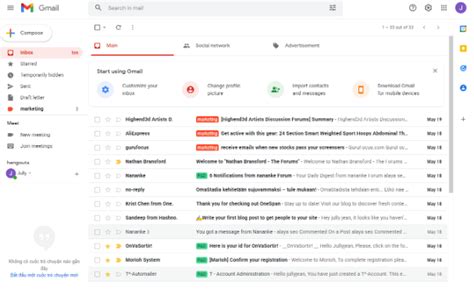 Organizegmail Inbox Layout