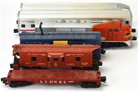 Sold Price: Collection Vintage Lionel Train Cars - Invalid date EDT