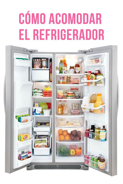 El Acomodo Del Refrigerador Tiene Una Lógica Conoce El Mejor Lugar