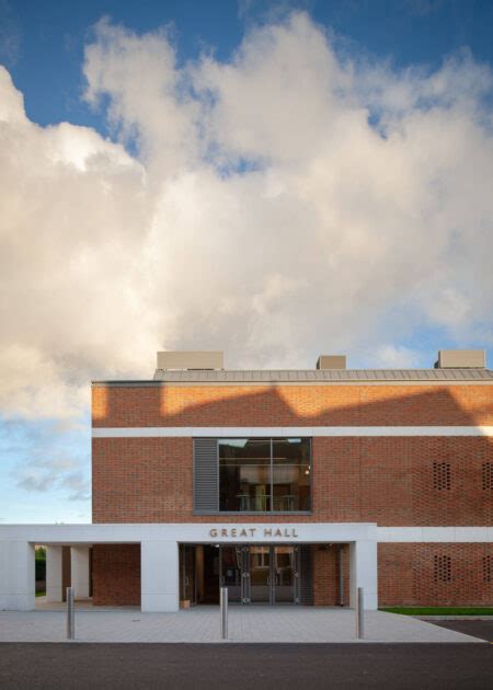 The Great Hall Kent College Canterbury Hmy Architects