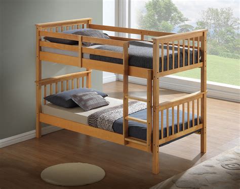 However, there are some cheap bunk beds and mattresses out there that are safe, strong and great for your children. Modern Beech Childrens Bunk Bed