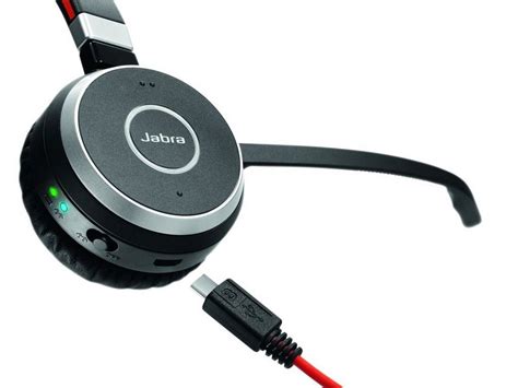 Jabra Headset Evolve 65 Uc Mono Usb Nc Schnurloses Bluetooth Mono