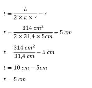 Formula Luas Permukaan Silinder Dalam Arti Yang Lebih Luas Sebuah