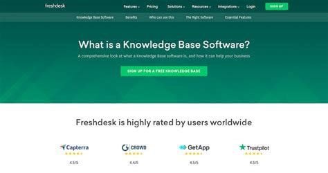 Melhor Software De Base De Conhecimento Classificado E Revisado Para