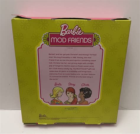 2018 Mod Friends 50th Anniversary Stacey Christie Barbie Frp00 Mattel